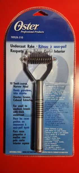 78928-310 OSTER Pet Undercoat Rake Coarse
