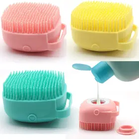 606829953130 OTAVILEM Body Scrubber Soap Dispenser Shower