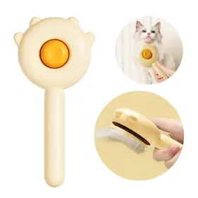 OM024 OURMIAO Paw Cleaning Cat Brush Release Haired