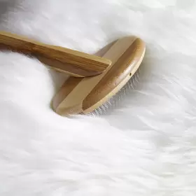 653166276385 OUTLAVISH Wool Wire Brush Rug Cleaner Slicker #3