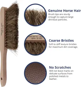 038236032540 PACIFIC ARC Horse Hair Dust Foxtail Brush #3