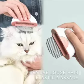 20211201BH PAKEWAY Pet Hair Remover Dog Cat Comb Massage #3