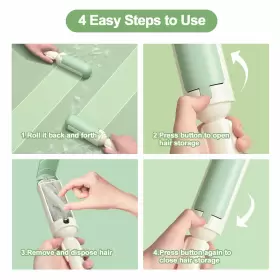716035970903 PAKEWAY Pack Pet Hair Remover Roller Dog Cat Fur #2