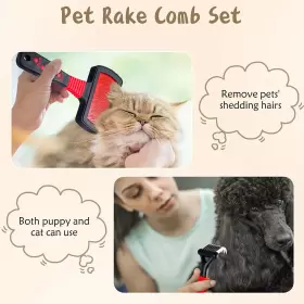 705353128783 PATELAI Pet Comb Dog Dematting Poodle Brushes #3