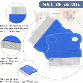 COMB-962 PATELAI Tear Stain Remover Dog Flea Pet Stee #3