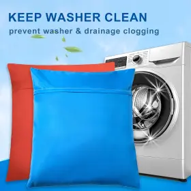 PLB-30X35-BLUE PAWFINITY Pet Laundry Bag Washing Guinea Liner #3