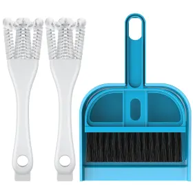 4691 PAWFLY Bird Cage Cleaner Brush Shovel Multicolor