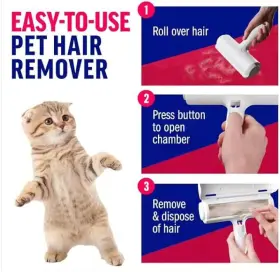 729927595443 PAWSOMEJOY Pawsome Joy Pet Hair Remover Tool Cat #2
