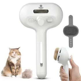 N4-QKD3-231S PAWSOMELIFE Pet Hair Removal Steam Brush Spray