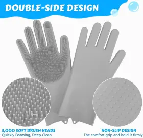313032217248 PECUTE Pet Gloves Heat Silicone High Density Tee #3
