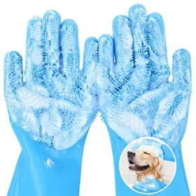727156823450 PECUTE Pet Gloves Cat Bathing High Density