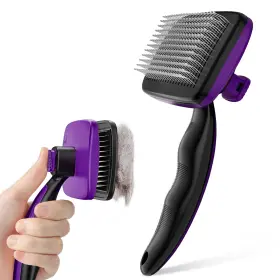 PRL-3M02 PECUTE Cleaning Slicker Brush Cats Dog