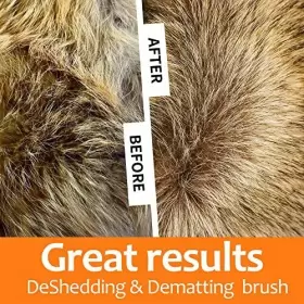 959738477926 PEITA PET Undercoat Rake Dog Deshedding Brush #2