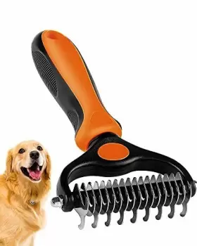 959738477926 PEITA PET Undercoat Rake Dog Deshedding Brush