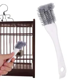 1081391 PENITUE Bird Cage Cleaning Brush Handle Cleaner