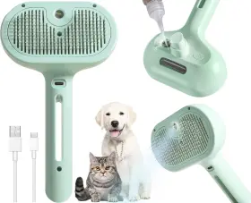 313044016082 PET Hair Removal Comb Water Tank Release Cats