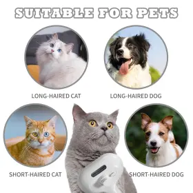 445004149189 PET Spray Cat Brush Shedding Hair Removal Comb #2