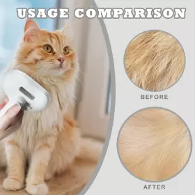 445009990915 PET Spray Cat Brush Shedding Hair Removal Comb #3
