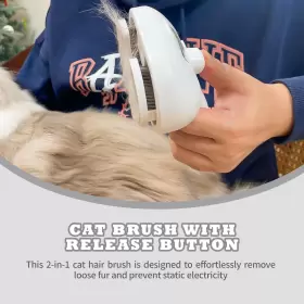 445009990915 PET Spray Cat Brush Shedding Hair Removal Comb