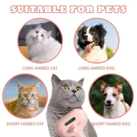 445042729732 PET Spray Cat Brush Shedding Hair Removal Comb #2