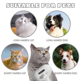 445044792789 PET Spray Cat Brush Shedding Hair Removal Comb #2
