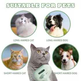 711181449150 PET Spray Cat Brush Shedding Hair Removal Comb #2