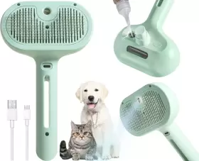 711181449150 PET Spray Cat Brush Shedding Hair Removal Comb