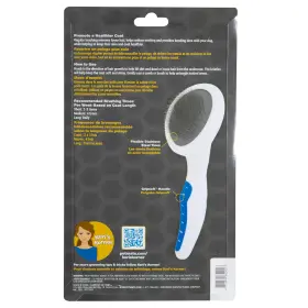65002 PET COMPANY Dog Slicker Brush Slip Grip Steel Tines #2