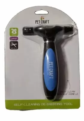 18103PTSH PET CRAFT Supply Cleaning Hair Deshedding Brush Dog