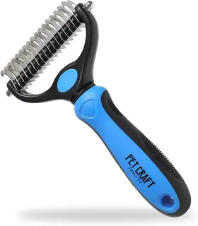 8751 PET CRAFT SUPPLY Dog Rake Undercoat Brush Deshedding