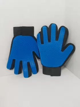 WMP-PG1 PET GROOMING GLOVES Shedding Mitts Dog Cat Horse Hair