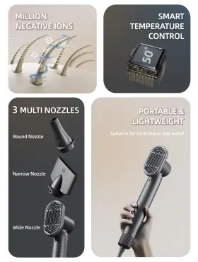 974974630805 PET MARVEL Dog Dryer Nozzles Handheld Hair Drye #3