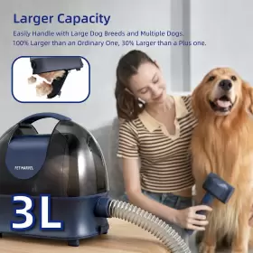 974974630959 PET MARVEL Dog Hair Vacuum Suction Dust Cup Kit #3