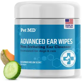 850012848042 PET MD Cat Dog Ear Cleaner Wipes Advanced Otic