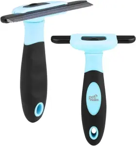 9898424 PET PAWS Double Deshedding Dematting Brush