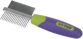 313033435474 PET PRODUCTS Liftl Pals Double Dog Comb Tick