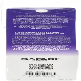 W556 PET PRODUCTS Safari Dog Comb Coarse Coats Rotating #3