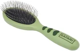 W6143 PET PRODUCTS Safari Wire Pin Brush Slip Handle Hair