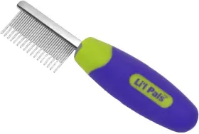 W6201 PET PRODUCTS Lilpals Steel Shedding Dog Comb #3