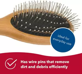 W6443 PET PRODUCTS Safari Wire Pin Dog Brush Handle General #3