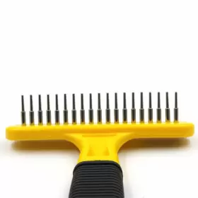 648676998865 PET REPUBLIQUE Dog Dematting Comb Rake Undercoat #2