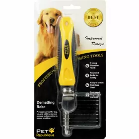 652143273898 PET REPUBLIQUE Dog Dematting Tool Cats Comb Rake #2