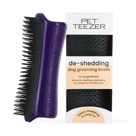 10604-001-1 PET TEEZER Shedding Dog Brush Tangle Tool Haired