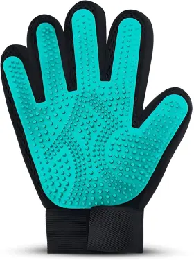 PGG01 PETANDZY Pet Hair Removal Glove Cats Dog Shedding