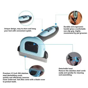 721361997883 PETGLE Cat Brush Comb Shedding Pet Deshedding #3