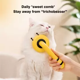 692623696748 PETJALE Cat Brush Hair Shedding Cleanin #3