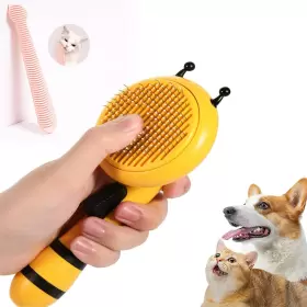 692623696748 PETJALE Cat Brush Hair Shedding Cleanin