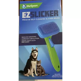850015393150 PETLOVERS Ezslicker Brush Cleaning Dog Cat Hair #2