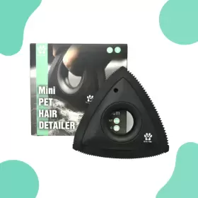 727295073655 PETLY PAW Triangle Mini Pet Hair Detailer Couch #2