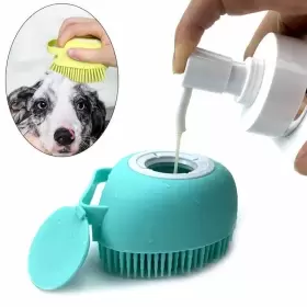 197644173211 PETNOTIZE Dog Bath Brush Silicone Shampoo Pet #3